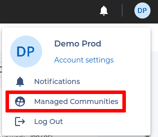 Your account panel