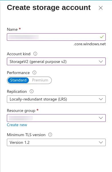 Storage Account